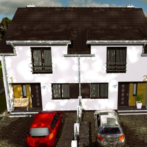 Nowoczesne Domy Bliźniacze na Sprzedaż!